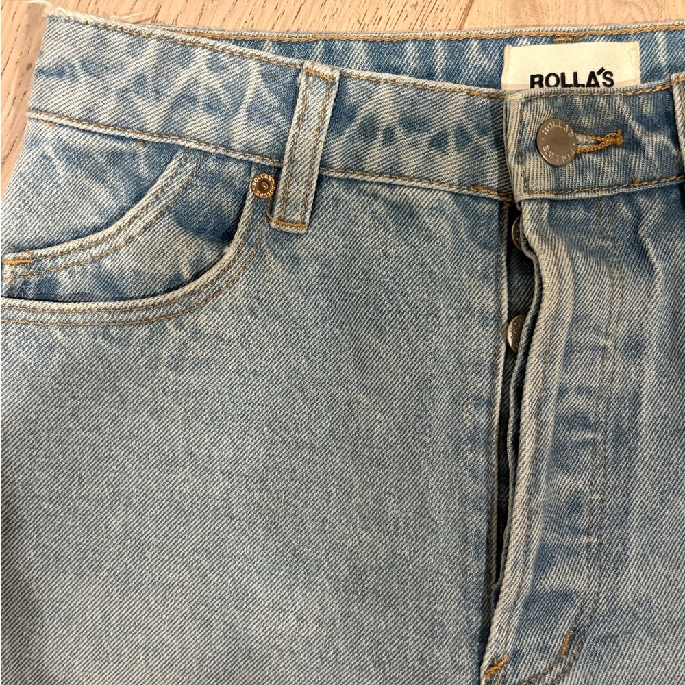 ROLLA'S Women Jeans High Rise Light Blue - Picture 5 of 5